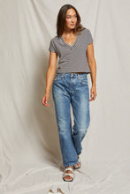 Load image into Gallery viewer, Alanis Reclycled Cotton V Neck
