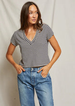 Load image into Gallery viewer, Alanis Reclycled Cotton V Neck
