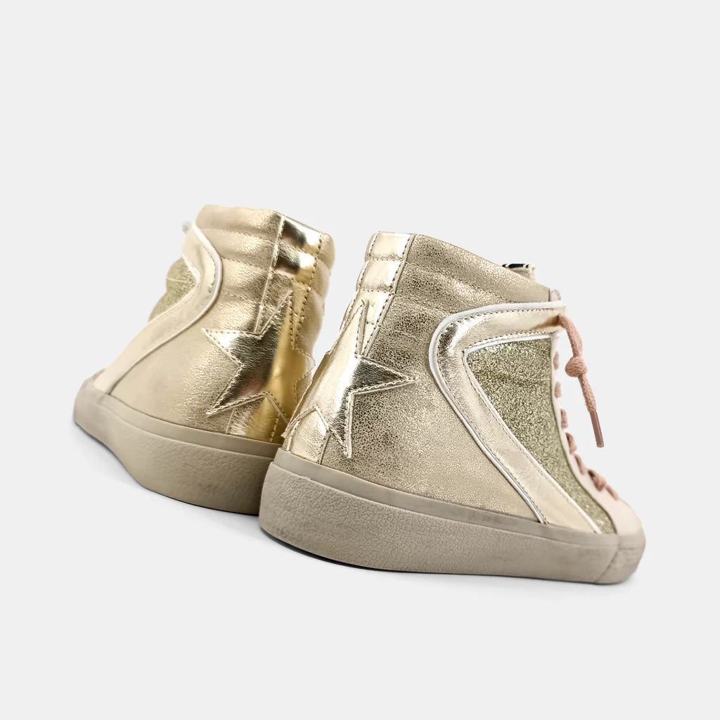 Rooney Gold High Top