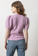 Load image into Gallery viewer, Boucle Flutter Sleeve Sweater
