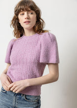 Load image into Gallery viewer, Boucle Flutter Sleeve Sweater
