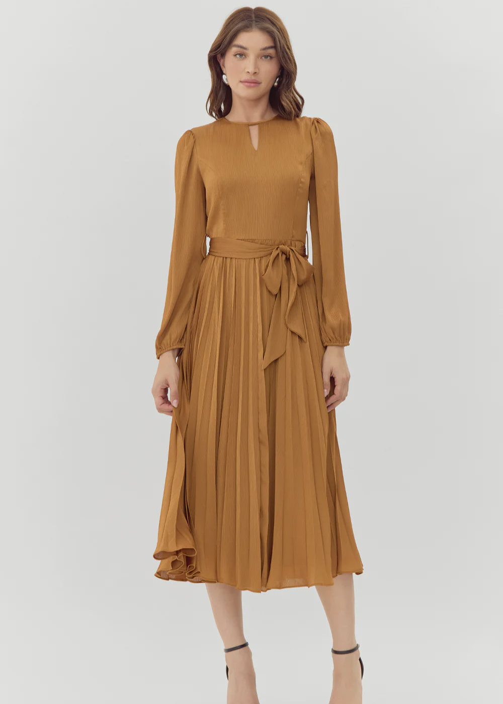 Imani Pleated Dress