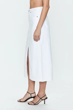Load image into Gallery viewer, Alice Midi Skirt - White
