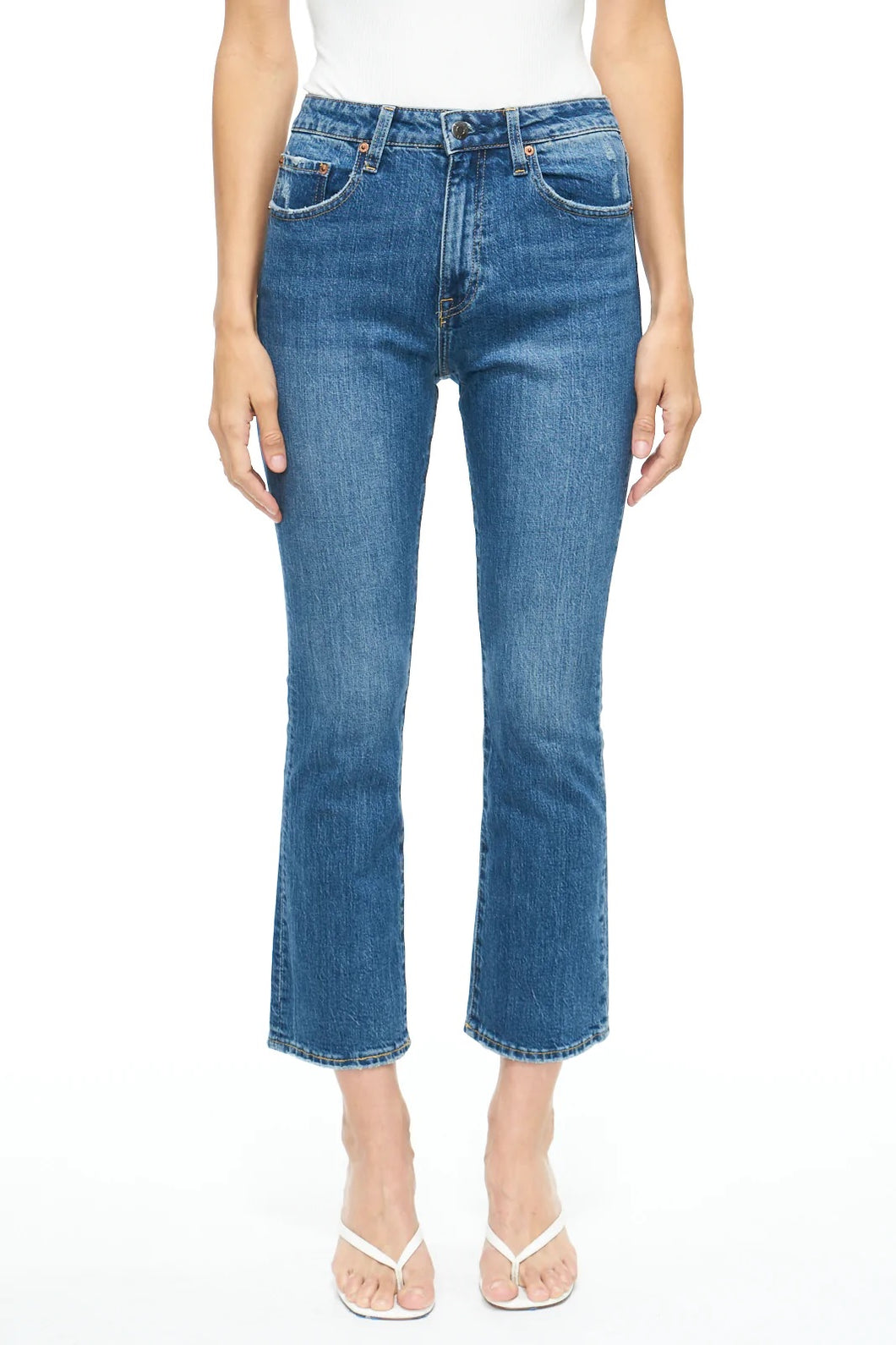 Lennon High Rise Crop Boot - Adore